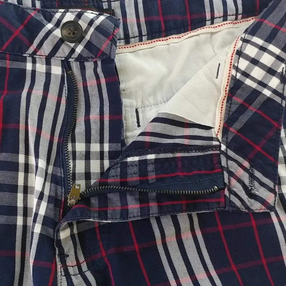Adam Levine Plaid Shorts Size 32
